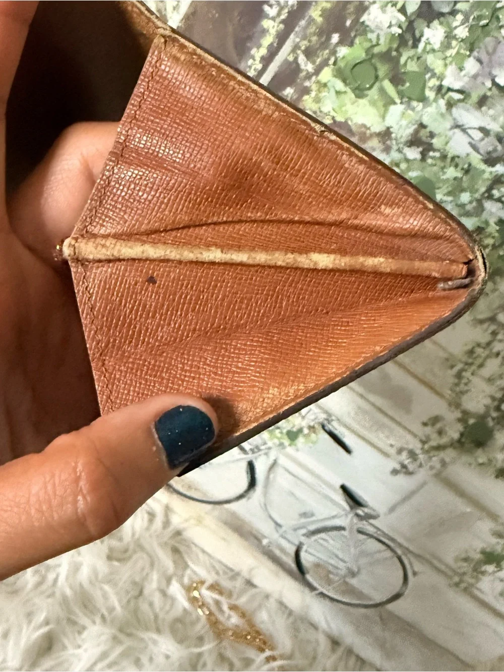 Louis Vuitton Monogram Canvas Wallet Clutch - Brown/Goldi Vintage